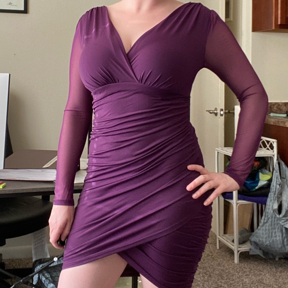 NWOT Shein Purple night dress